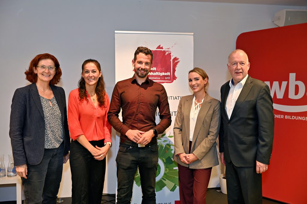 David Steiner SPÖ
Sigrid Stagl
Ursula Bittner
Judith Obermayer-Schreiber